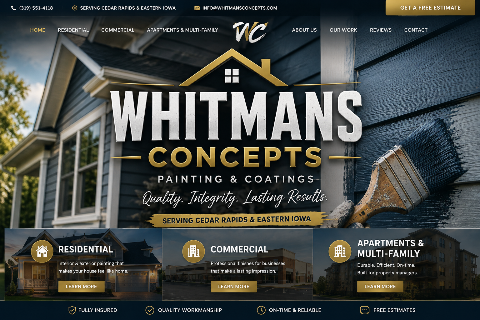 Whitman's Concepts Painting and Coatings